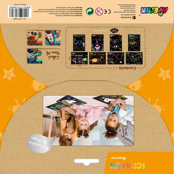 Set de razuit - Monstruleti