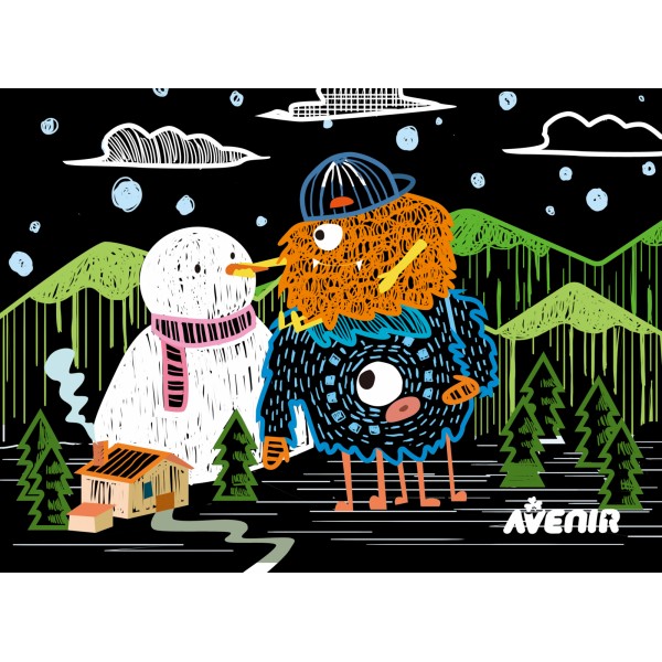 Set de razuit - Monstruleti