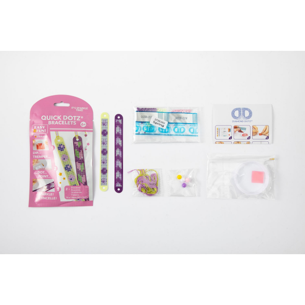 Set DIY creativ - bratari Spring, pictura cu diamante