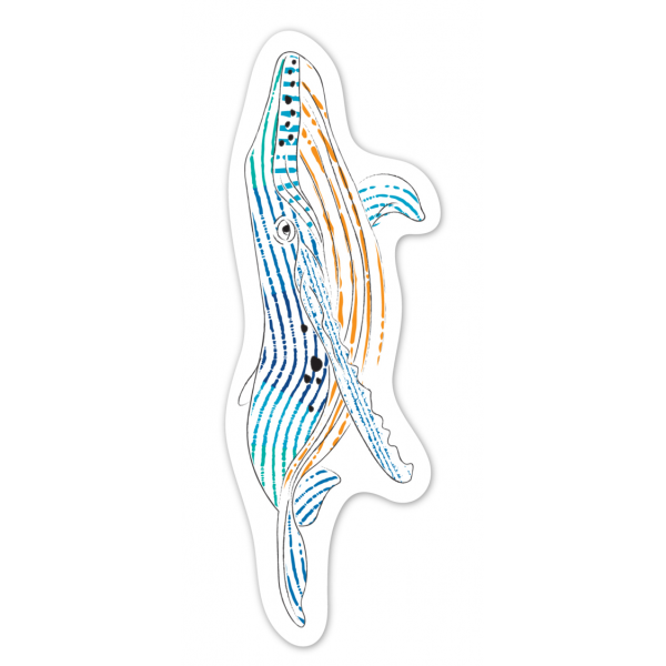 Set pictura cu apa - semne de carte Animale subacvatice, colectia Creatii Naturale