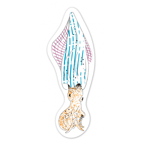 Set pictura cu apa - semne de carte Animale subacvatice, colectia Creatii Naturale