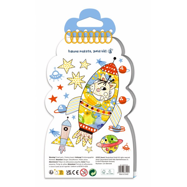 Set de pictura cu apa - Aventura, Haku Yoka