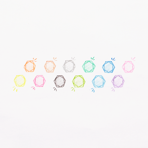 Creioane intercalate Charm to Charm