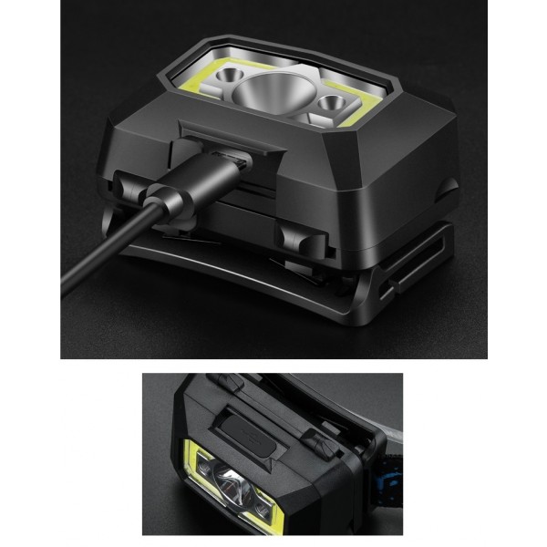 Lanterna LED pentru cap Supfire X30, USB, 500lm, 130m