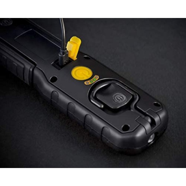 Lanterna de Lucru LED Brennenstuhl HL 700 A Multifunctionala, 700 Lumeni, Reincarcabila, Sistem de agatare, Magneti puternici, functionare 10 ore, IP54