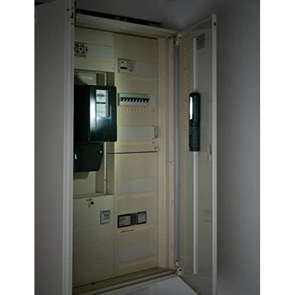 Lanterna de Lucru LED Brennenstuhl HL 700 A Multifunctionala, 700 Lumeni, Reincarcabila, Sistem de agatare, Magneti puternici, functionare 10 ore, IP54