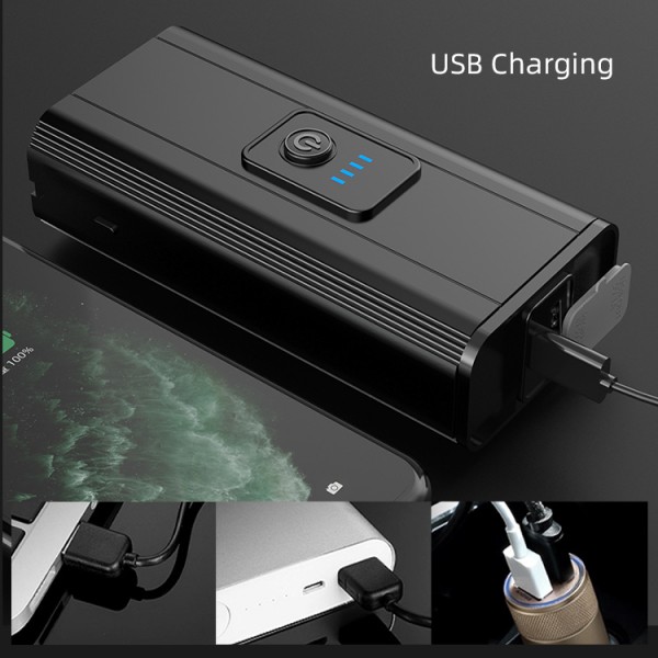 Lanterna LED pentru bicicleta Supfire GT-R3, 1400lumeni, 130m, acumulator 2400 mAh, USB Lanterna LED pentru bicicleta Supfire GT-R3, 1400lumeni, 130m, acumulator 2400 mAh, USB