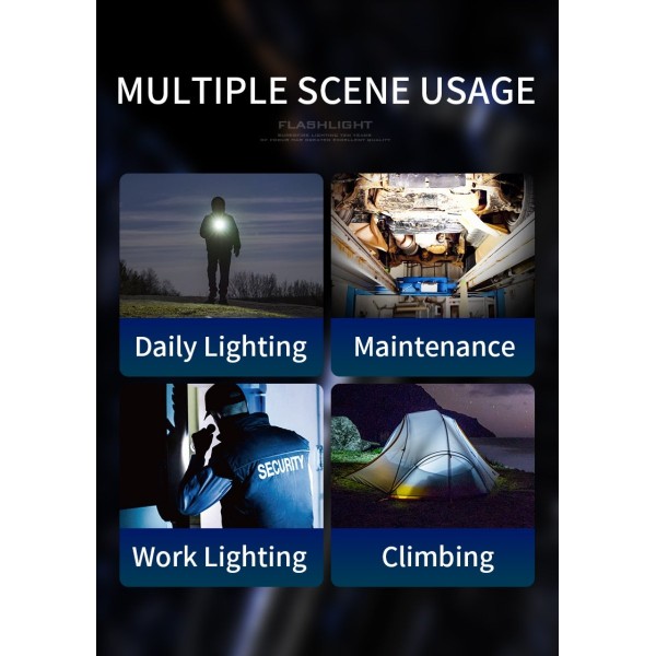 Lanterna LED Superfire L22, 5000lm, 300M, 60W, IP44