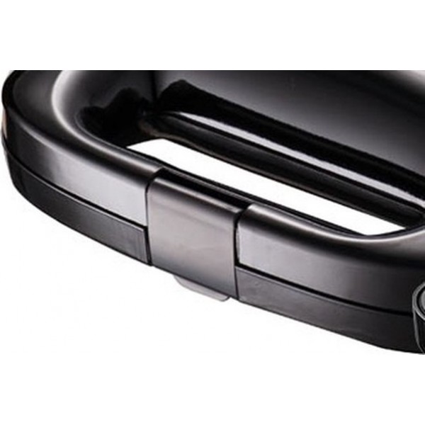 Aparat pentru preparat vafe LENTZ 29023, 750 W, placi antiaderente, negru Aparat pentru preparat vafe LENTZ 29023, 750 W, placi antiaderente, negru