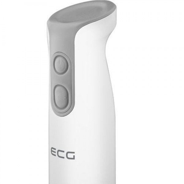 Blender de mana ECG RM 430, 400 W, 2 viteze, lama si duza din otel inoxidabil