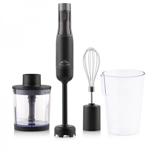 Blender de mana ETA Mano 3219 90010, 1000 W, 9 viteze, afisaj LCD, negru