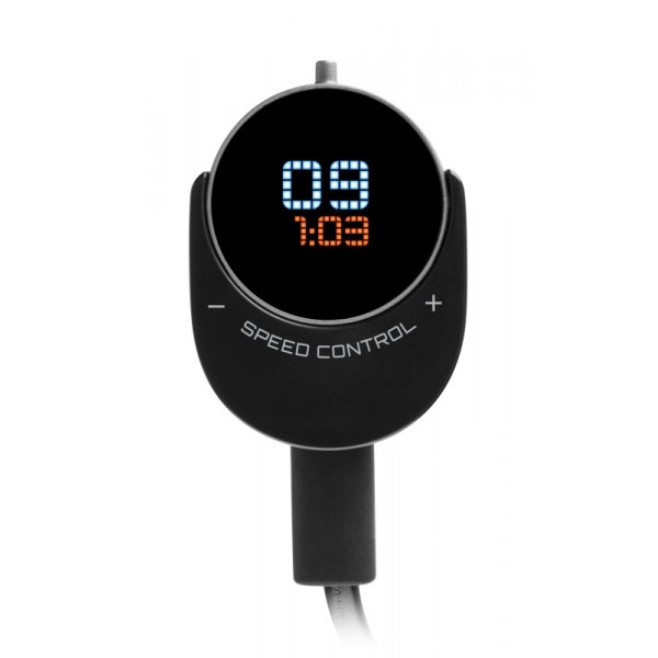 Blender de mana ETA Mano 3219 90020, 1000 W, 9 viteze, afisaj LCD, negru-auriu