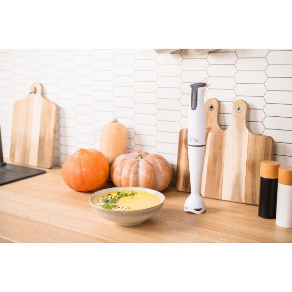 Blender de mana ETA Minestro 0063 90000, 350 W, lame din otel inoxidabil, mod TURBO Blender de mana ETA Minestro 0063 90000, 350 W, lame din otel inoxidabil, mod TURBO