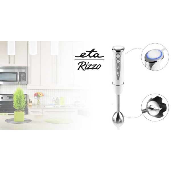Blender de mana ETA Rizzo 1057, 400 W, 1 viteza + TURBO, lama si duza din otel inoxidabil Blender de mana ETA Rizzo 1057, 400 W, 1 viteza + TURBO, lama si duza din otel inoxidabil