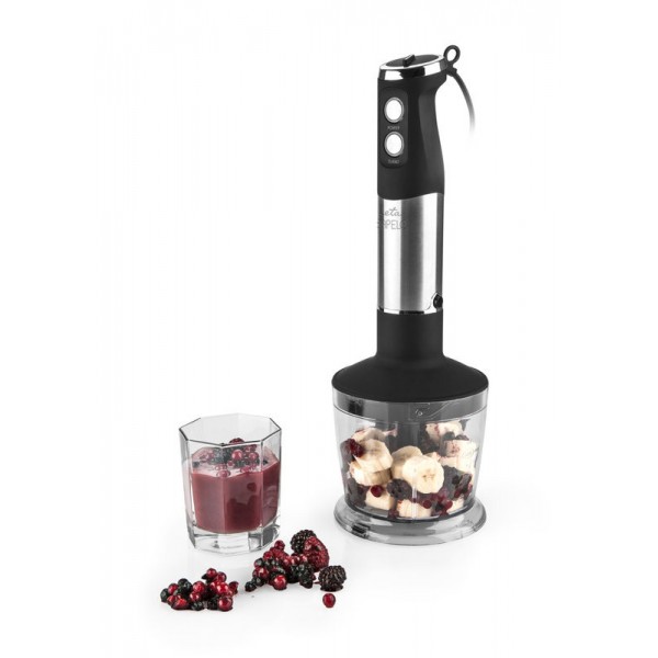 Blender de mana ETA Sapelo 3013, 800 W, 6 viteze + TURBO, lame otel inoxidabil