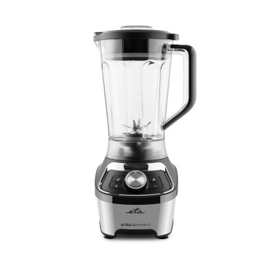 Blender de masa ETA Vital Blend Mini II 5100 90000, 1200W, 1.85 litri, 3 programe, otel inoxidabil, negru