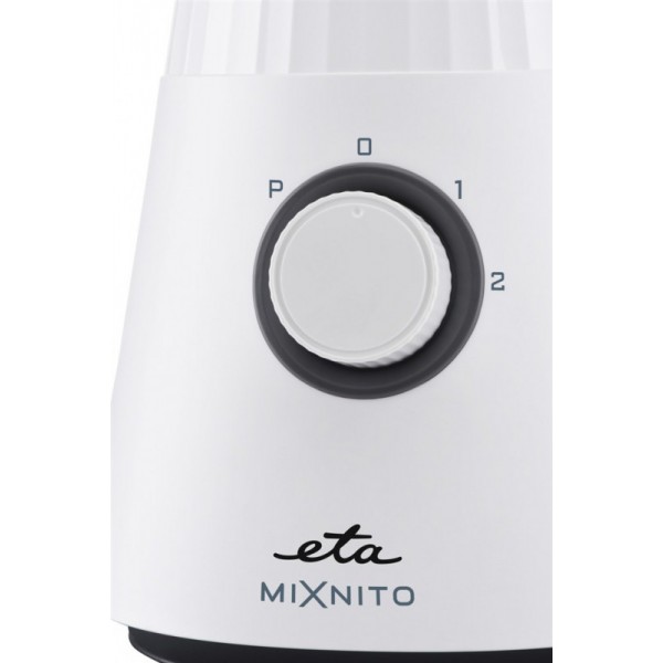 Blender ETA Mixnito 2011 90000, 600 W, 1.5 litri, 2 trepte, BPA FREE, alb
