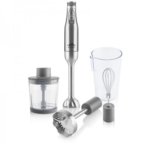 Blender vertical 4 in 1 ETA Spesso II 4215 90000, 1200 W, 6 viteze plus TURBO, otel inoxidabil, gri Blender vertical 4 in 1 ETA Spesso II 4215 90000, 1200 W, 6 viteze plus TURBO, otel inoxidabil, gri