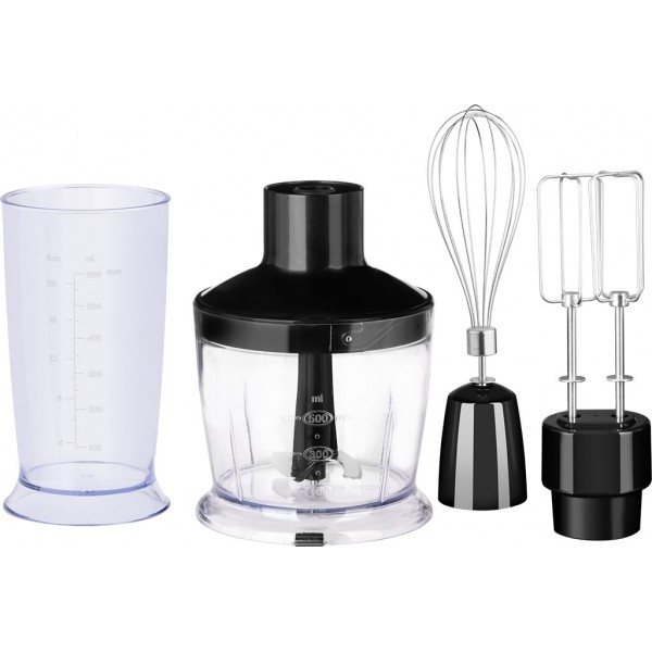 Blender vertical ECG RM 900, 800 W, 10 viteze + TURBO, recipient tocator 500 ml, lame din otel inoxidabil