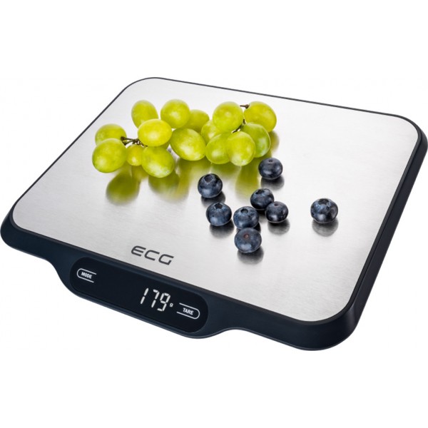 Cantar de bucatarie ECG KV 215 S, 15 Kg, functie TARA, precizie 1 g, Touch control