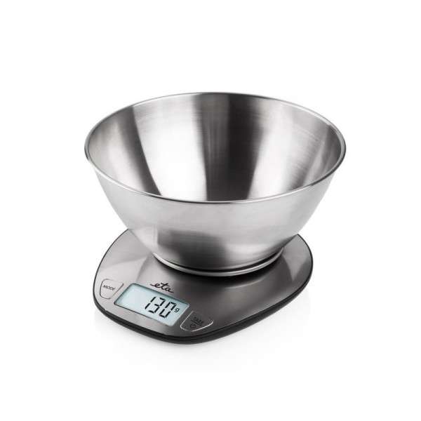 Cantar de bucatarie ETA DORI 6778, 5 Kg, precizie 1g, TARA, otel inoxidabil
