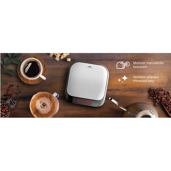 Cantar digital de bucatarie ETA Artista Coffee 8777, 3 Kg, precizie 0.1 g, functie TARA Cantar digital de bucatarie ETA Artista Coffee 8777, 3 Kg, precizie 0.1 g, functie TARA