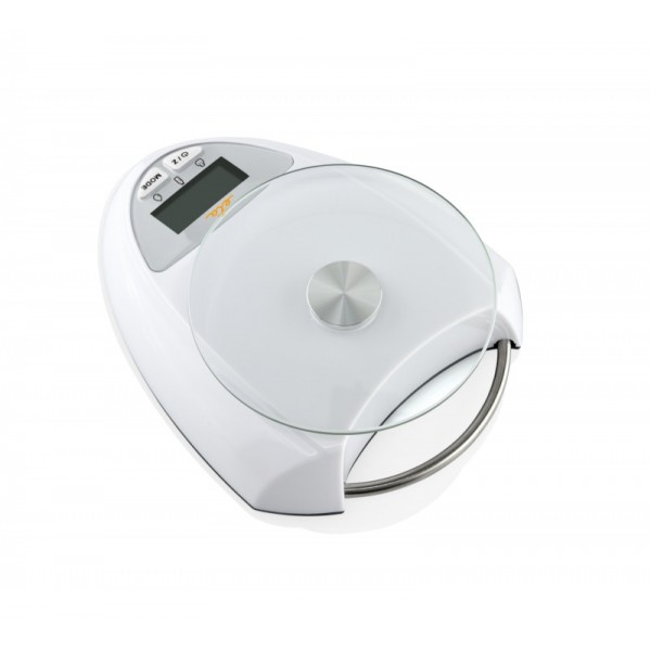 Cantar digital de bucatarie ETA Zori 7778 90000 alb, 5 Kg, precizie 1 gram, TARA, bol din plastic detasabil Cantar digital de bucatarie ETA Zori 7778 90000 alb, 5 Kg, precizie 1 gram, TARA, bol din plastic detasabil