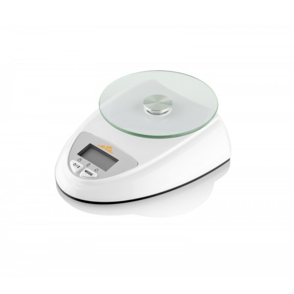 Cantar digital de bucatarie ETA Zori 7778 90000 alb, 5 Kg, precizie 1 gram, TARA, bol din plastic detasabil Cantar digital de bucatarie ETA Zori 7778 90000 alb, 5 Kg, precizie 1 gram, TARA, bol din plastic detasabil