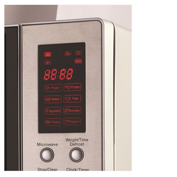 Cuptor cu microunde ECG MTD 231 S, 23 litri, 800 W, 5 niveluri de putere, 8 programe automate, otel inoxidabil Cuptor cu microunde ECG MTD 231 S, 23 litri, 800 W, 5 niveluri de putere, 8 programe automate, otel inoxidabil