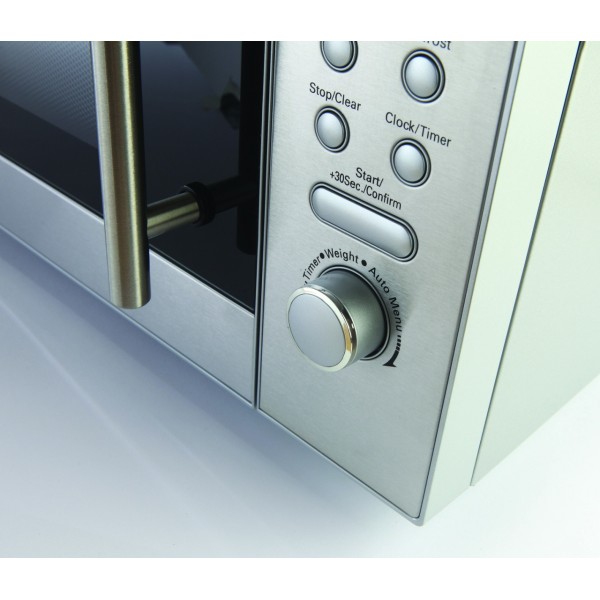 Cuptor cu microunde ECG MTD 231 S, 23 litri, 800 W, 5 niveluri de putere, 8 programe automate, otel inoxidabil Cuptor cu microunde ECG MTD 231 S, 23 litri, 800 W, 5 niveluri de putere, 8 programe automate, otel inoxidabil