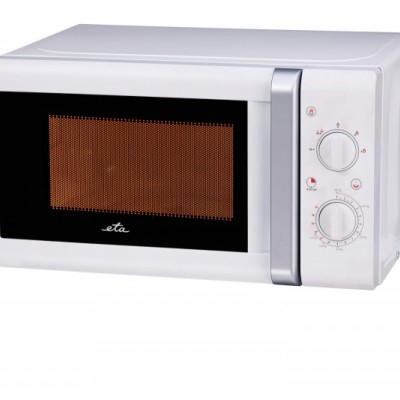 Cuptor cu microunde ETA Klasico 0208 90000 alb, 700 W, 5 niveluri de putere, timer