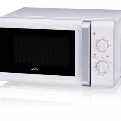 Cuptor cu microunde ETA Klasico 0208 90000 alb, 700 W, 5 niveluri de putere, timer