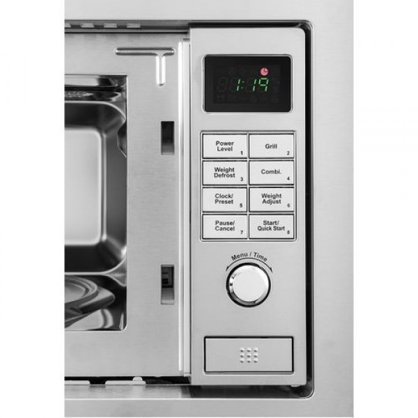 Cuptor cu microunde incorporabil ECG MTD 2081 VGSS, 20 litri, 1200 W, 5 niveluri de putere, 9 programe Cuptor cu microunde incorporabil ECG MTD 2081 VGSS, 20 litri, 1200 W, 5 niveluri de putere, 9 programe