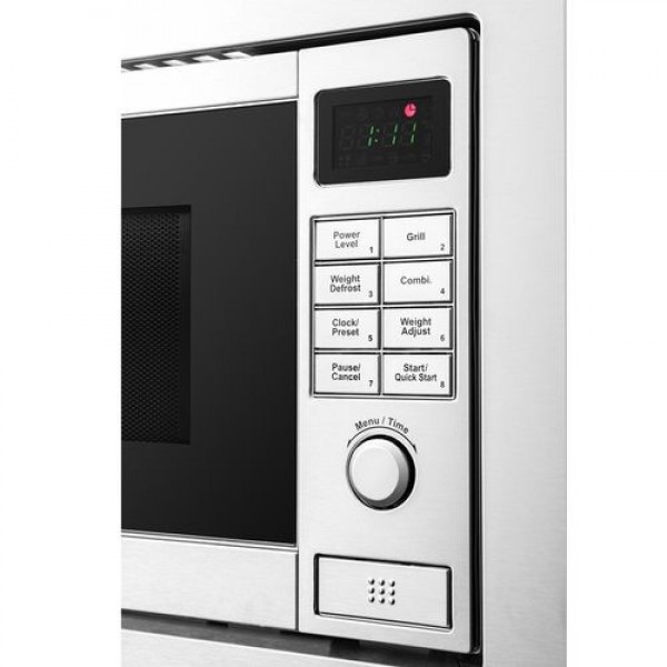 Cuptor cu microunde incorporabil ECG MTD 2081 VGSS, 20 litri, 1200 W, 5 niveluri de putere, 9 programe Cuptor cu microunde incorporabil ECG MTD 2081 VGSS, 20 litri, 1200 W, 5 niveluri de putere, 9 programe