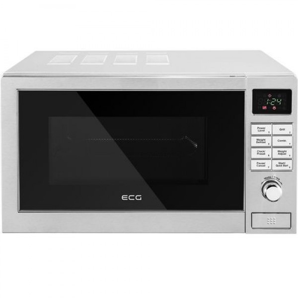 Cuptor cu microunde incorporabil ECG MTD 2081 VGSS, 20 litri, 1200 W, 5 niveluri de putere, 9 programe Cuptor cu microunde incorporabil ECG MTD 2081 VGSS, 20 litri, 1200 W, 5 niveluri de putere, 9 programe