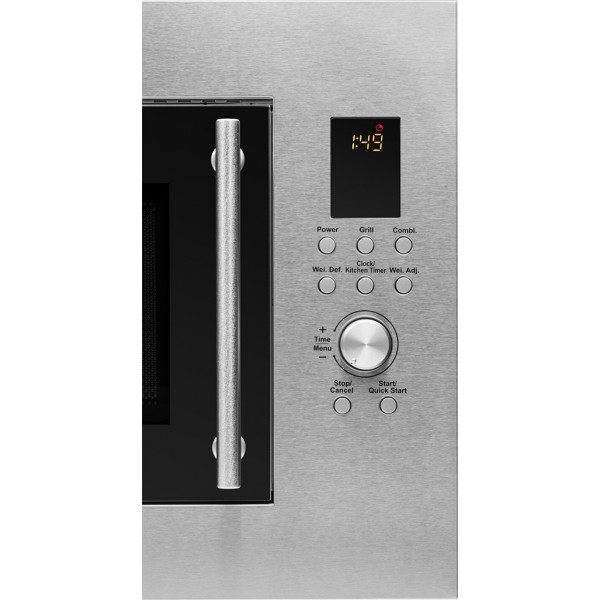 Cuptor cu microunde incorporabil ECG MTD 2390 VGSS, 23 L, interior din inox, 8 programe automate, 900 W + 1000 W Cuptor cu microunde incorporabil ECG MTD 2390 VGSS, 23 L, interior din inox, 8 programe automate, 900 W + 1000 W