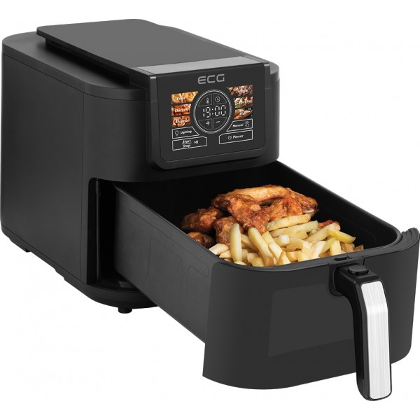 Friteuza cu aer cald AF 8020 Ai Slim Fry, 1700 W, 8 litri, 100-200°C, 6 programe automate, Program AI Smart, negru Friteuza cu aer cald AF 8020 Ai Slim Fry, 1700 W, 8 litri, 100-200°C, 6 programe automate, Program AI Smart, negru