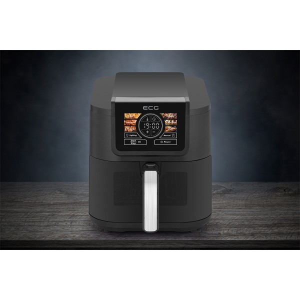 Friteuza cu aer cald AF 8020 Ai Slim Fry, 1700 W, 8 litri, 100-200°C, 6 programe automate, Program AI Smart, negru Friteuza cu aer cald AF 8020 Ai Slim Fry, 1700 W, 8 litri, 100-200°C, 6 programe automate, Program AI Smart, negru