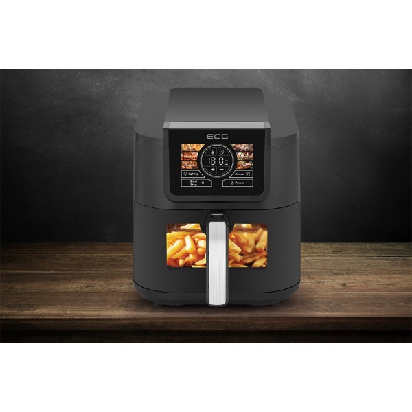 Friteuza cu aer cald AF 8020 Ai Slim Fry, 1700 W, 8 litri, 100-200°C, 6 programe automate, Program AI Smart, negru Friteuza cu aer cald AF 8020 Ai Slim Fry, 1700 W, 8 litri, 100-200°C, 6 programe automate, Program AI Smart, negru