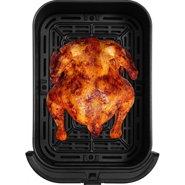 Friteuza cu aer cald AF 8020 Ai Slim Fry, 1700 W, 8 litri, 100-200°C, 6 programe automate, Program AI Smart, negru Friteuza cu aer cald AF 8020 Ai Slim Fry, 1700 W, 8 litri, 100-200°C, 6 programe automate, Program AI Smart, negru