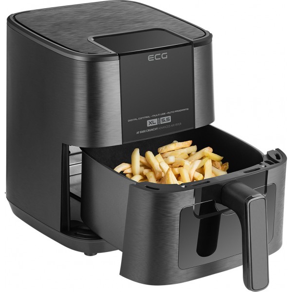 Friteuza cu aer cald ECG AF 5500 Crunchy, 5.5 L, 1350 W, control temperatura 80-200°C Friteuza cu aer cald ECG AF 5500 Crunchy, 5.5 L, 1350 W, control temperatura 80-200°C