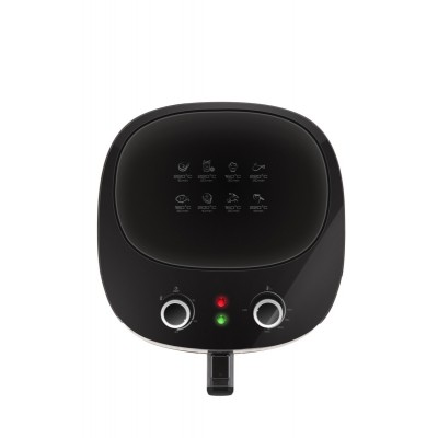 Friteuza cu aer cald ETA Fritta 2168 90000, 7.2 litri, 1800 W, 160-220 °C, 8 programe, negru