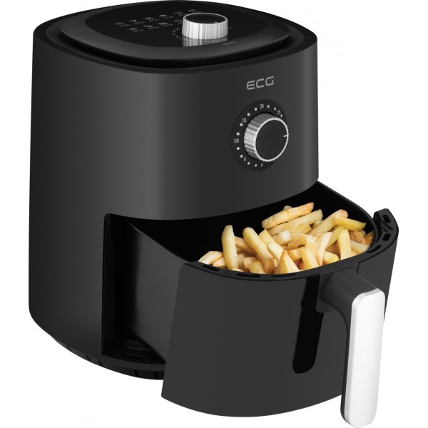 Friteuza cu aer fierbinte ECG AF 4000 Simply Fry, 3.8 litri, 1300 W, 12 programe, control temperatura 80-200°C Friteuza cu aer fierbinte ECG AF 4000 Simply Fry, 3.8 litri, 1300 W, 12 programe, control temperatura 80-200°C