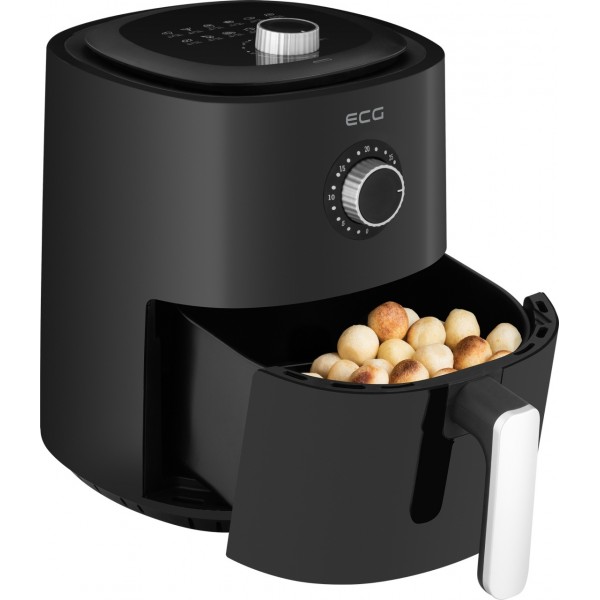 Friteuza cu aer fierbinte ECG AF 4000 Simply Fry, 3.8 litri, 1300 W, 12 programe, control temperatura 80-200°C Friteuza cu aer fierbinte ECG AF 4000 Simply Fry, 3.8 litri, 1300 W, 12 programe, control temperatura 80-200°C