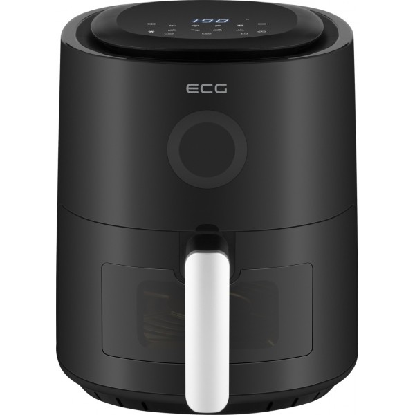 Friteuza cu aer fierbinte ECG AF 4020 Compact Fry, 3.8 litri, 1300 W, control digital, 8 programe, temperatura 80-200°C Friteuza cu aer fierbinte ECG AF 4020 Compact Fry, 3.8 litri, 1300 W, control digital, 8 programe, temperatura 80-200°C