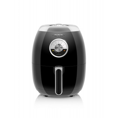 Friteuza cu aer fierbinte ETA Storio 6172 90020, 1350 W, 3 litri, 80-200 ° C, design retro, negru