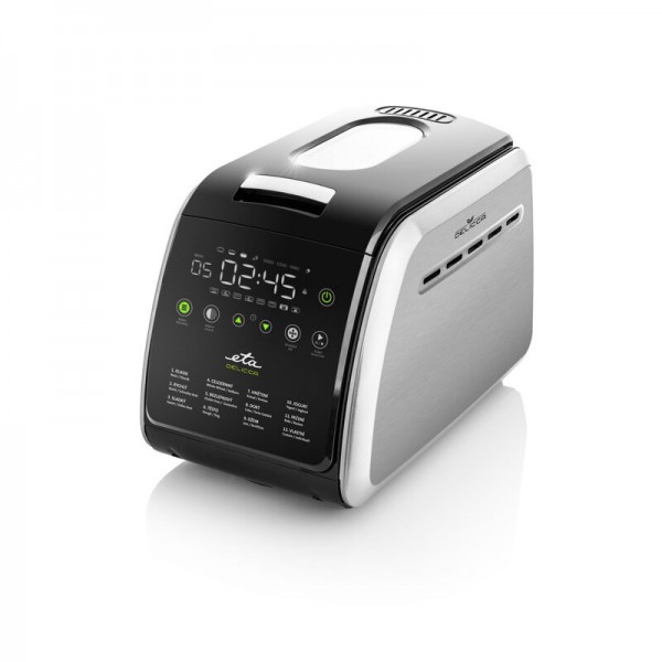 Masina de facut paine ETA Delicca II 7149, 850W, 12 programe, capacitate 1,5 kg, otel inoxidabil Masina de facut paine ETA Delicca II 7149, 850W, 12 programe, capacitate 1,5 kg, otel inoxidabil