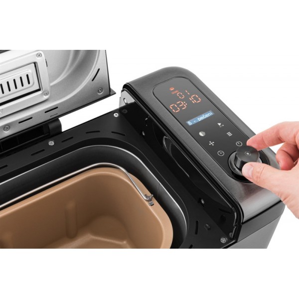 Masina de facut paine ETA Duplica II MAX 3147 90000, 850W, 24 programe, capacitate 1,5 kg, otel inoxidabil Masina de facut paine ETA Duplica II MAX 3147 90000, 850W, 24 programe, capacitate 1,5 kg, otel inoxidabil