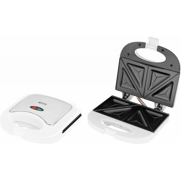 Sandwich maker ECG S 3271, 750 W, 4 sandwich-uri triunghiulare