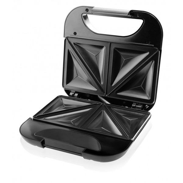 Sandwich maker GALLET TRELON CRO615, 750 W, otel inoxidabil, 4 sandwich-uri triunghiulare